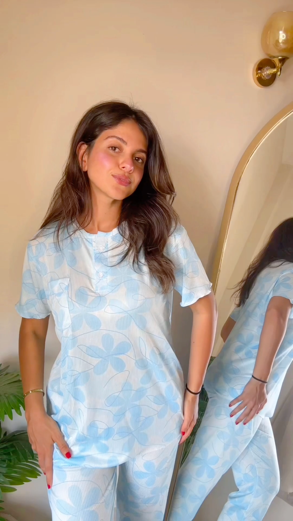Floral  Pajama